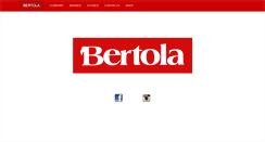 Desktop Screenshot of bertolashop.com