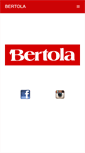 Mobile Screenshot of bertolashop.com